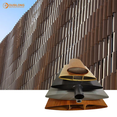 Grelha de alumínio vertical horizontal da máscara de Sun para a ventilação e as fachadas da parede