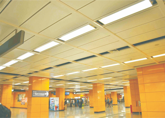 o caro teto comercial dos aeroportos telha K dado forma com o revestimento do pó de Akzo Nobel