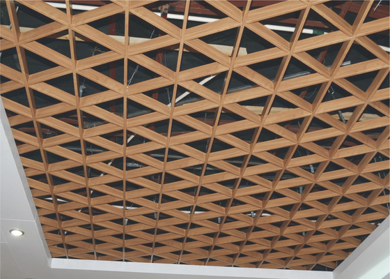 Telhas do teto da suspensão/teto comerciais triangulares gota do metal Tegular