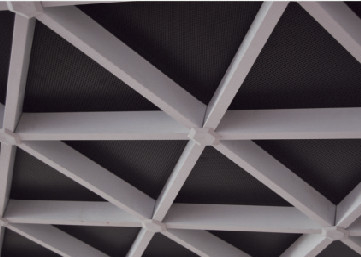 Telhas comerciais expulsas do teto do triângulo, grade de suspensão de alumínio do teto
