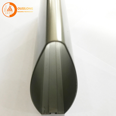 Forma de alumínio comercial da bala do pulverizador da espessura PVDF do teto 1.2mm do defletor