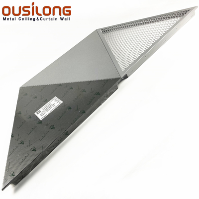 Metal Mesh Aluminum Open Cell Clip da exposição no teto