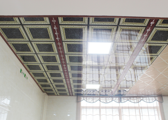 Painel de teto interior arquitectónico, telhas artísticas do teto para a casa do cozinheiro