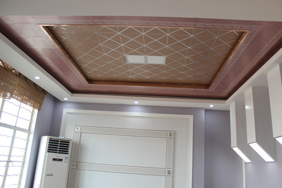 O teto artístico da grade telha a decoração do metal para a sala de lavagem