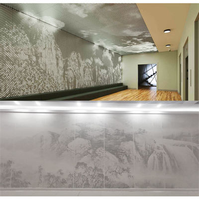 do elemento de alumínio decorativo de Art Wall Panels With Culture do corte do laser de 2.5mm teste padrão feito sob encomenda