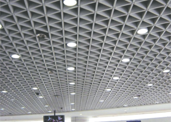 Teto da grade do metal da grade do teto do quadrado/retângulo/telhas de alumínio do teto da grade