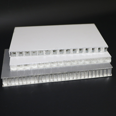 painel de alumínio do favo de mel da espessura de 20mm, parede de cortina do sanduíche do núcleo do metal de 10mm